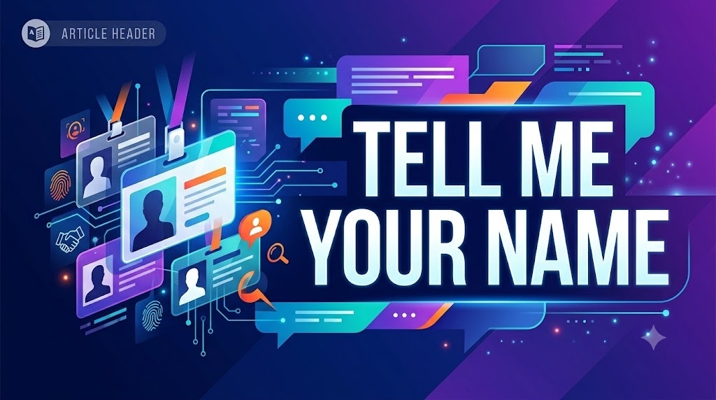 tel me your name