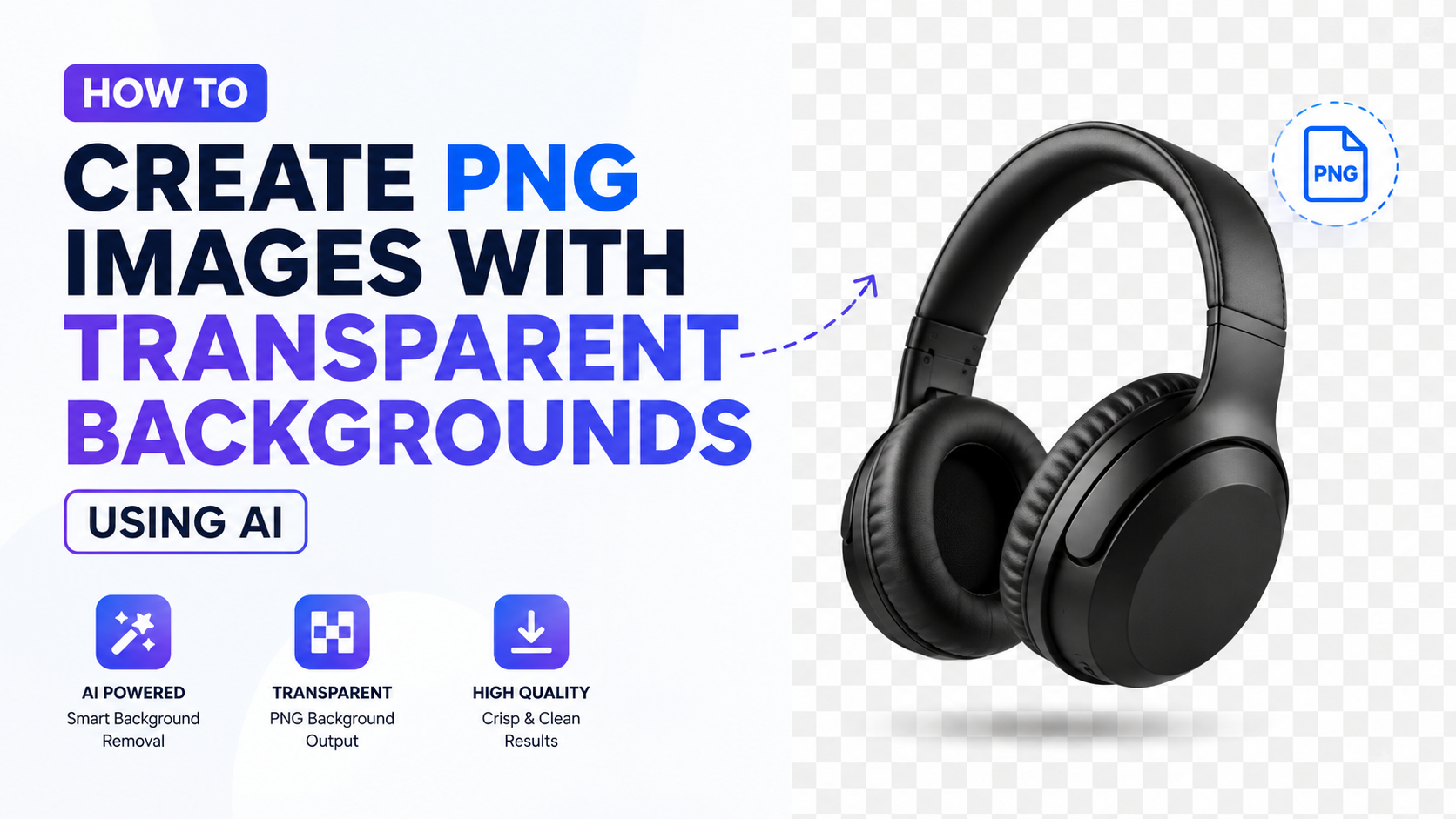 How to Create PNG Images With Transparent Backgrounds Using AI