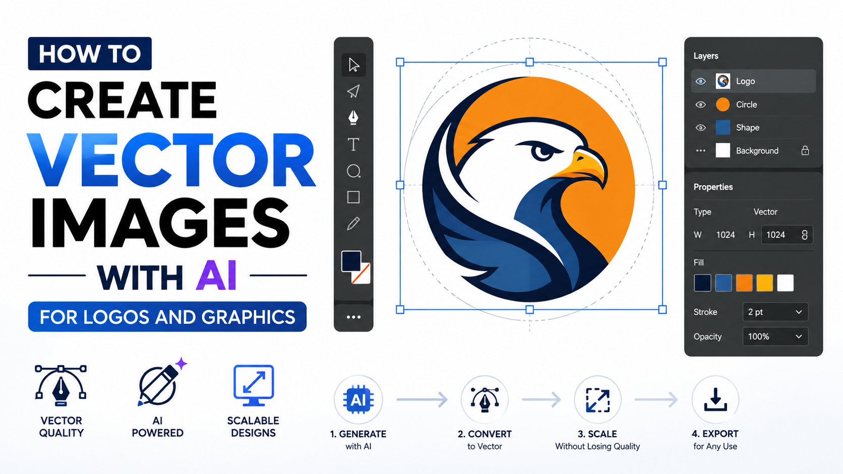 How to Create Vector Images With AI for Logos and Graphics