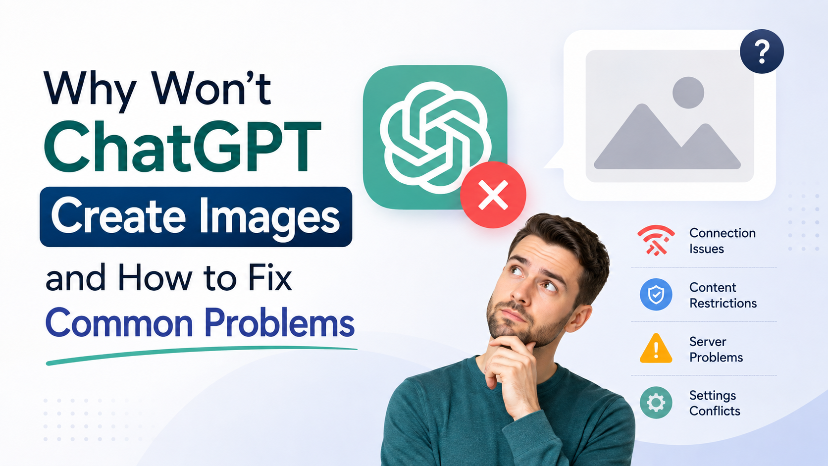 Why Won't ChatGPT Create Images and How to Fix Common Problems